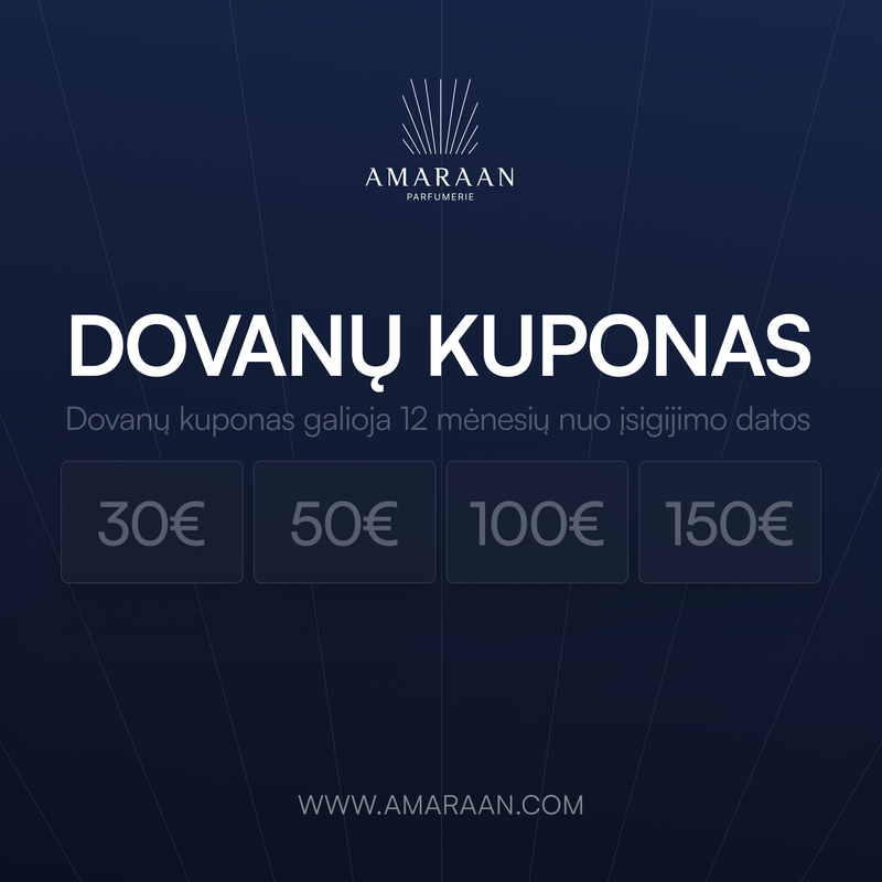 AMARAAN dovanų kortelė